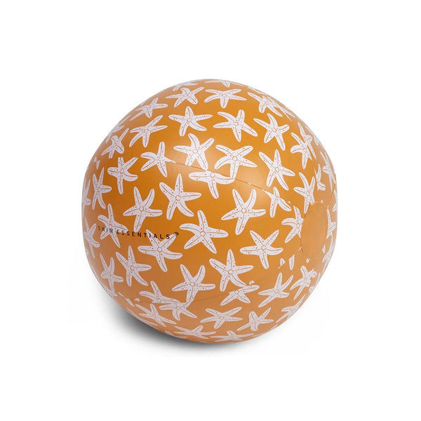 SWIMESSENTIAL Pallone da spiaggia - Arancione - Stella marina Risparmia il 40%