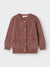 LIL ATELIER CARDIGAN HOT CHOCOLATE