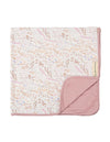 COPERTINA CLINICA 75X75 REVERSIBILE ROSA MALVA E FANTASIA