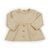 BAMBOOM Maglia con bottoncini frontali - MOCHA SAND 347