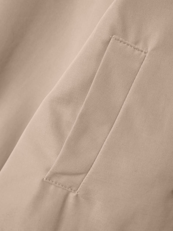 NAME IT TRENCH CORTO SAVANNAH TAN