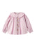 NAME IT CAMICIA A CAMPANA ROSA CON RICAMO