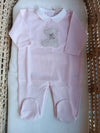 BABYGI TUTINA PIQUET ROSA CON ORSETTO