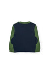 BOBOLI MAGLIONE VERDE A ROMBI 712369