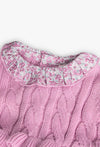 BOBOLI VESTITO BIMBA ROSA A FIORI