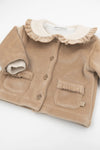 BAMBOOM Giacca Curderoy con collo teddy - MOCHA SAND 347