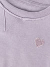 NAME IT MAGLIA FELPA LAVANDER GRAY