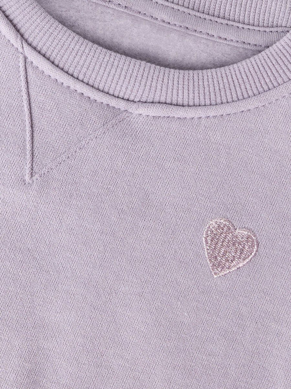 NAME IT MAGLIA FELPA LAVANDER GRAY