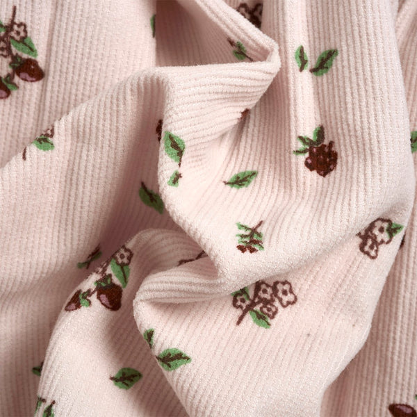 CHICCO ABITO VELLUTO ROSA FIORELLINI 103209