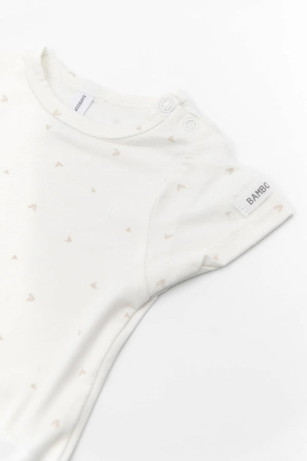 BAMBOOM Confezione Body maniche corte Print- 2pc - HEARTS MIX 429