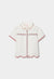BOBOLI CAMICIA RICAMATA BIANCA M/M