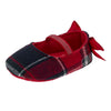 CHICCO SCARPINA CULLA BEBE'/BALLERINA OCET RED TARTAN
