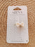 SIENA CLIP CON FIOCCO GROS GRAIN PANNA