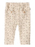 LIL ATELIER PANTALONE FANTASIA FIORI BEIGE