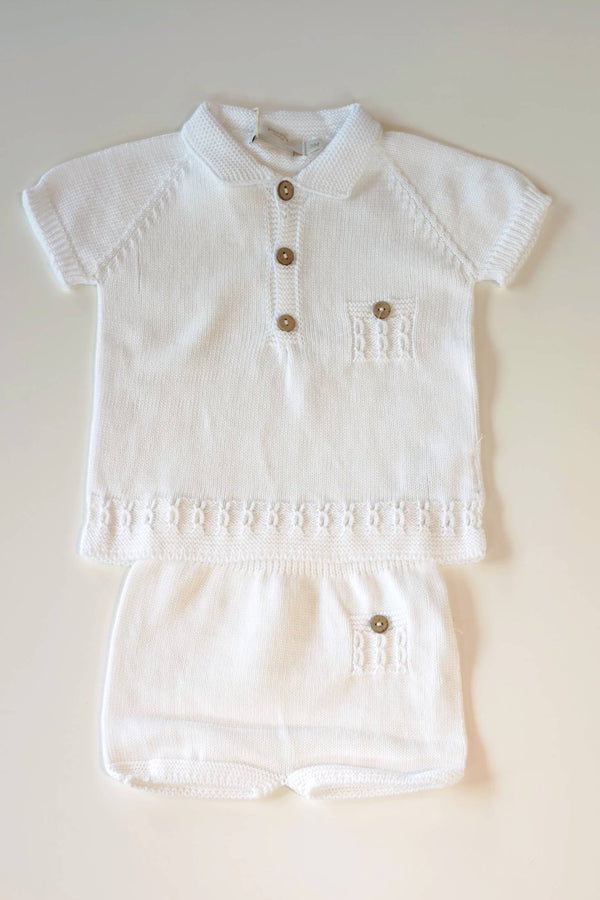 PECESA COMPLETO FILO COTONE 100% BIANCO