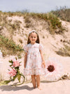 PATACHOU ABITO MULTICOLORE IN CHIFFON CON STAMPA FLOREALE
