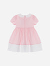 PATACHOU ABITO MEZZA MANICA PUNTO SMOCK ROSA
