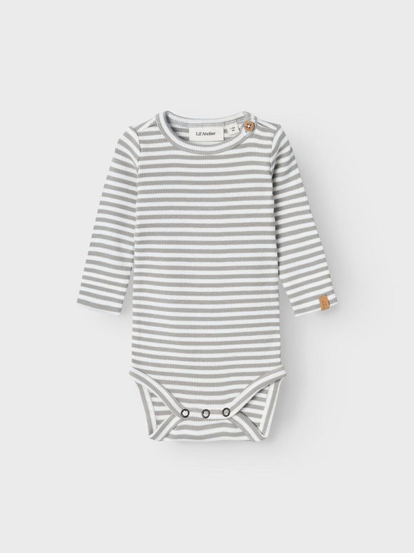 LIL ATELIER BODY A RIGHE LIMESTONE