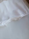 BABYGI PAGLIACCETTO ORSETTO BIANCO MEZZA MANICA