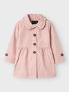 NAME IT TRENCH PALE MAUVE