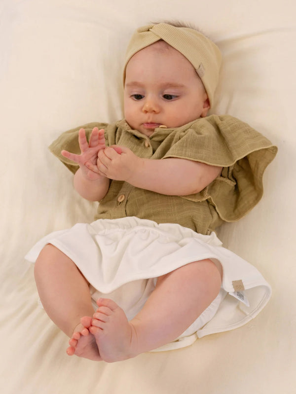 BAMBOOM CAMICIA LINO MUSTARD 1106