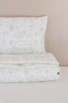 BAMBOOM COPRIPIUMINO LETTINO CON FEDERA OYSTER GREY