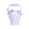 SWIMESSENTIAL SET DA SPIAGGIA IN SILICONE LEOPARDO LILLA