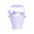 SWIMESSENTIAL SET DA SPIAGGIA IN SILICONE LEOPARDO LILLA