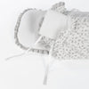 PASITO A PASITO SACCO NANNA LITTLE BLOOM FLOWER GREY TOG 2.5