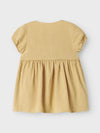 LIL ATELIER VESTITO GIALLO SABBIA