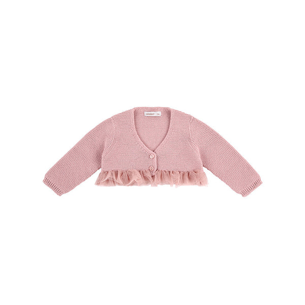 CONDOR CARDIGAN COTONE ROSA PALO TULLE 55307010