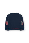 BOBOLI MAGLIONE BLU BLU NAVY GUARDIE LONDON 712190