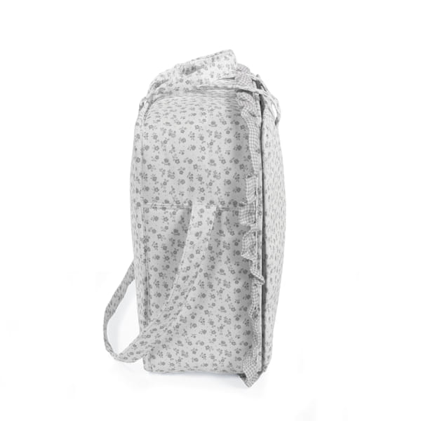 PASITO A PASITO VALIGIA LITTLE BLOOM FLOWERS GREY
