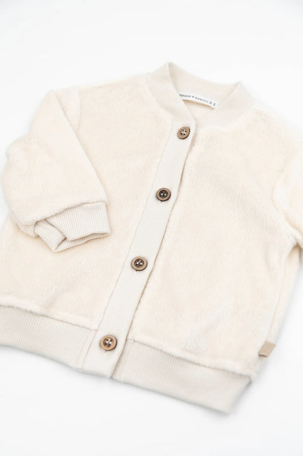 BAMBOOM Giacca Bomber Teddy - WARM WHITE 345
