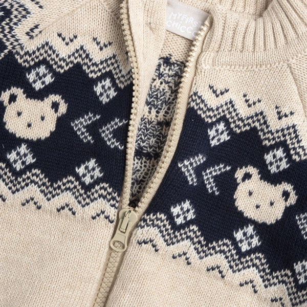 CHICCO CARDIGAN BEIGE ORSETTI
