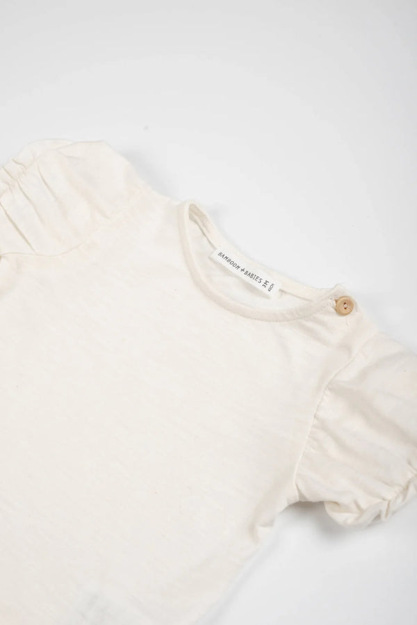 BAMBOOM SHIRT MANICA A PALLONCINO OFFWHITE 1123