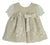 CALAMARO EXCELLENT VESTITO LINO BEIGE E PIZZO