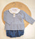 RAPIFE COMPLETO CAMICIA E BERMUDA BLU