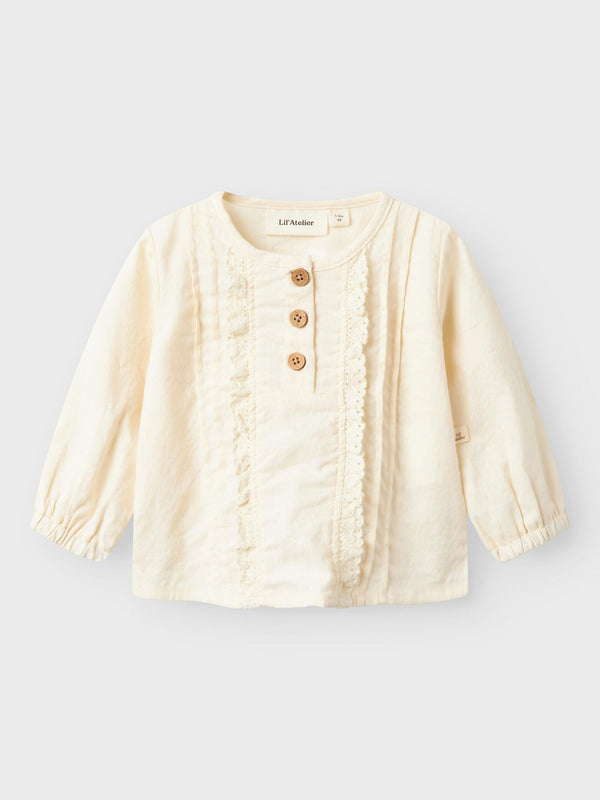 LIL ATELIER CAMICIA CON PIZZO