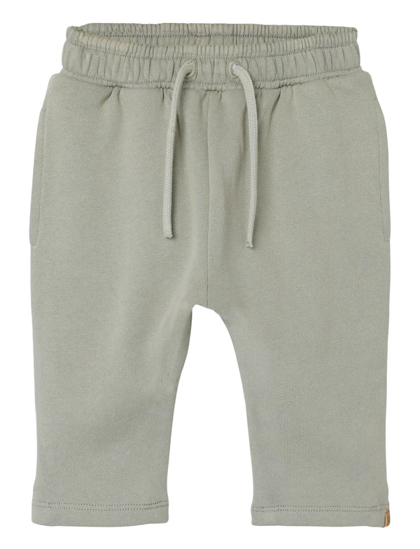 LIL ATELIER PANTALONE FELPA LIMESTONE