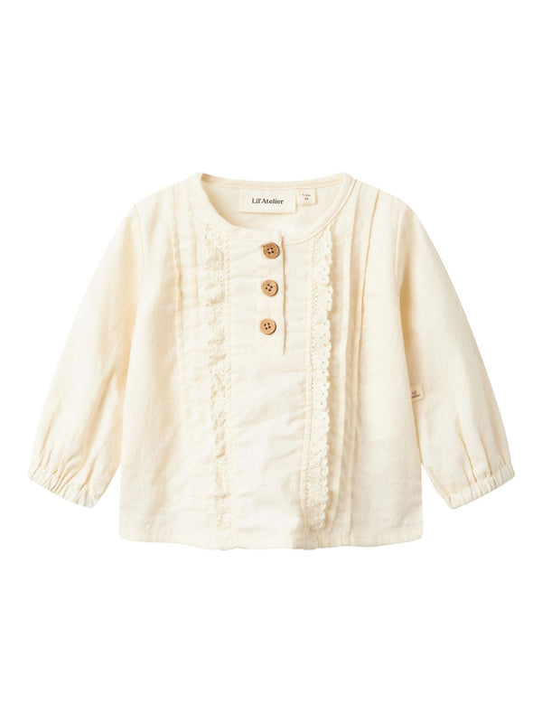 LIL ATELIER CAMICIA CON PIZZO