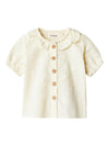LIL ATELIER CAMICIA MEZZA MANICA ECRù