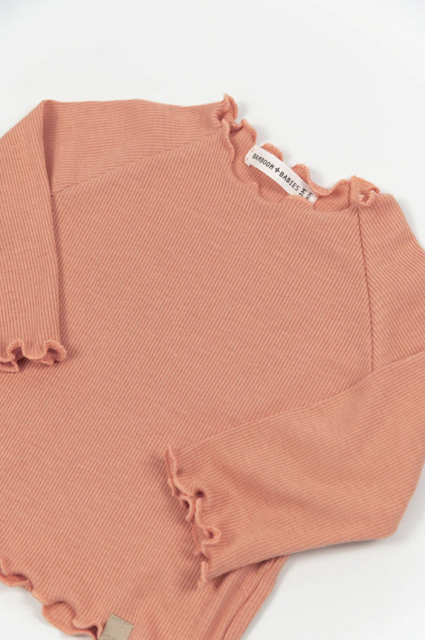 BAMBOOM SHIRT MANICHE LUNGHE CORAL 1159