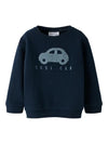 NAME IT MAGLIA FELPATA DARK SAPPHIRE