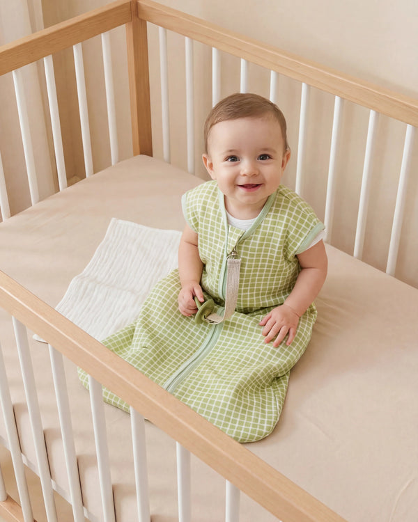 MOLIS&CO Sacco nanno per neonato - Pistacchio - TOG 0.5
