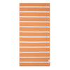 SWIMESSENTIAL Telo mare in microfibra - ARANCIO-SEA STARS 135X65