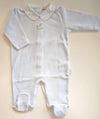 BABYGI TUTINA AZZURRA CON CAVALLUCCIO A DONDOLO RICAMATA RH50M