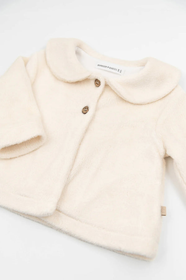 BAMBOOM Cappotto Bimba Teddy - WARM WHITE 345