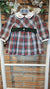 PURETè ABITO TARTAN CON COLLETTO RICAMATO OI2601601