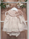 VALENTINA BEBES ABITO MARA ROSA+CULOTTE